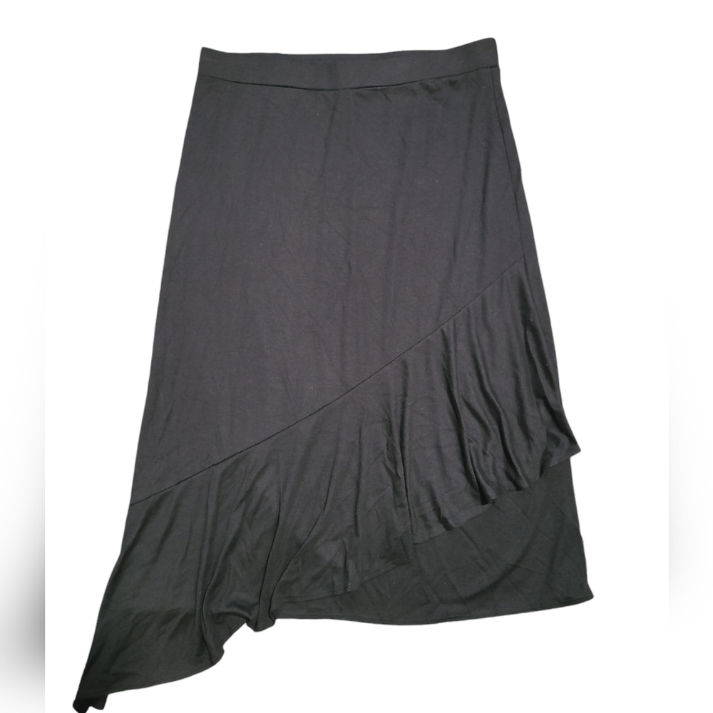 G.I.L.I. asymmetrical ruffle skirt M